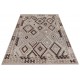 Beżowy dywan kilim art deco chodnik 180x240cm z Afganistanu Chobi Old Style 100% wełna dwustronny vintage nomadyczny