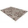 Etniczny kilim szary z Afganistanu dzieło Chobi nomadyczny 180x240cm