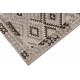 Beżowy dywan kilim art deco chodnik 180x240cm z Afganistanu Chobi Old Style 100% wełna dwustronny vintage nomadyczny