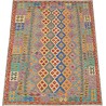 Etniczny kilim szary z Afganistanu dzieło Chobi nomadyczny 170x240cm
