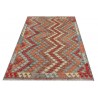 Etniczny kilim szary z Afganistanu dzieło Chobi nomadyczny 150x200cm