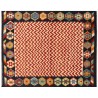Kolorowy dywan kilim Maimana 150x200cm z Afganistanu 100% wełna dwustronny rustykalny