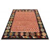 Etniczny kilim szary z Afganistanu dzieło Chobi nomadyczny 150x200cm