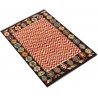 Etniczny kilim szary z Afganistanu dzieło Chobi nomadyczny 150x200cm