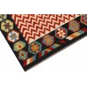 Etniczny kilim szary z Afganistanu dzieło Chobi nomadyczny 150x200cm