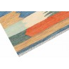 Etniczny kilim szary z Afganistanu dzieło Chobi nomadyczny 120x180cm