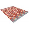 Etniczny kilim szary z Afganistanu dzieło Chobi nomadyczny 120x180cm