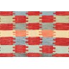 Etniczny kilim szary z Afganistanu dzieło Chobi nomadyczny 120x180cm