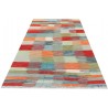 Etniczny kilim szary z Afganistanu dzieło Chobi nomadyczny 120x180cm