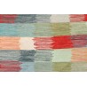 Etniczny kilim szary z Afganistanu dzieło Chobi nomadyczny 120x180cm