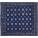 Buchara - dywan ręcznie tkany z Pakistanu 100% wełna ok 250x250cm szary kwadratowy