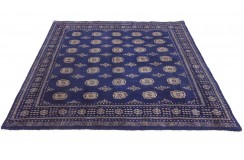 Oryginalny dywan Buchara z Pakistanu 100% wełna 200x200 kwadratowy