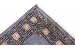 Oryginalny dywan Buchara z Pakistanu 100% wełna 80x230cm chodnik