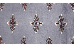 Oryginalny dywan Buchara z Pakistanu 100% wełna 80x230cm chodnik