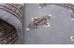 Oryginalny dywan Buchara z Pakistanu 100% wełna 80x230cm chodnik