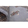 Oryginalny dywan Buchara z Pakistanu 100% wełna 80x230cm chodnik