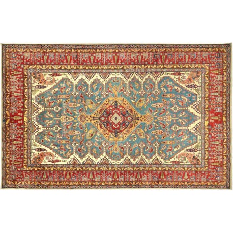 Jedyny dywan Kazak SUPER gęsto tkany piękny 100% wełna ręcznie tkany z Pakistanu ekskluzywny 260x370cm