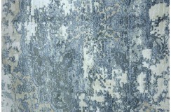Jedwabny dywna z Indii 250x350cm w stylu vintage