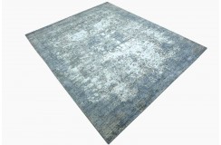 Jedwabny dywna z Indii 170x240cm w stylu vintage