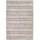 Nowoczesny 100% wełniany dywan ręcznie tkany z Indii beżowy 160x230cm Luxor Living Boho Aalborg dwupoziomowy