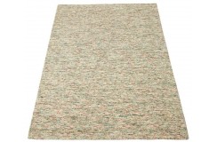 Kolorowy z deseniem designerski dywan do salonu 100% wełniany z Indii 160x230cm