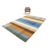 100% wełna gruby dywan handloom z indii kolorowy 200x300cm