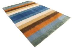 100% wełna gruby dywan handloom z indii kolorowy 200x300cm