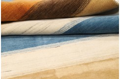 100% wełna gruby dywan handloom z indii kolorowy 200x300cm