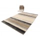 Stonowany 100% wełniany dywan w pasy Gabbeh Handloom 200x300cm