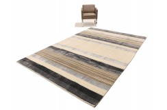 100% wełna gruby dywan handloom z indii kolorowy 200x300cm