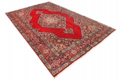 Klasyczny perski dywan Tebriz z Iranu 200x300cm czerwony 