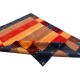 Kolorowy ekskluzywny dywan Gabbeh Loribaft Indie 170x240cm 100% wełniany czerwone tło