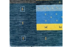 100% wełna dywan loribaft gabbeh z indii luksusowy 170x240cm
