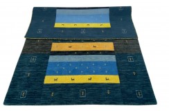 100% wełna dywan loribaft gabbeh z indii luksusowy 170x240cm