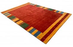100% wełna dywan loribaft gabbeh z indii luksusowy 200x300cm