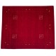 Kolorowy ekskluzywny dywan Gabbeh Loribaft Indie 250x300cm 100% wełniany czerwone tło