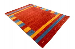 100% wełna dywan loribaft gabbeh z indii luksusowy 250x350cm