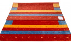 100% wełna dywan loribaft gabbeh z indii luksusowy 250x350cm
