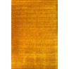 Gładki 100% wełniany dywan Gabbeh Handloom złoty 200x300cm deseń