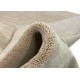 Gładki 100% wełniany dywan Gabbeh Handloom beż 170x240cm bez wzorów
