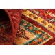 Dywan Ziegler Arijana Shaal Gabbeh 100% wełna kamienowana ręcznie tkany luksusowy 250x350cm kolorowy w kwatery