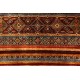 Dywan Ziegler Arijana Shaal 100% wełna kamienowana ręcznie tkany luksusowy 150x200cm kolorowy w pasy