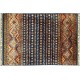 Dywan Ziegler Arijana Shaal 100% wełna kamienowana ręcznie tkany luksusowy 100x150cm kolorowy w pasy