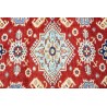 Królewska czerwień dywan Kazak tkany ręcznie przez Nomadów 180x250cm