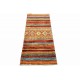 Dywan Ziegler Arijana Shaal 100% wełna kamienowana ręcznie tkany luksusowy 70x140cm kolorowy w pasy