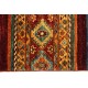 Dywan Ziegler Arijana Shaal 100% wełna kamienowana ręcznie tkany luksusowy 70x140cm kolorowy w pasy