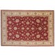 Dywan Ziegler Farahan Chobi 100% wełna kamienowana ręcznie tkany luksusowy 250x350cm klasyczny czerwony