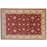 Dywan Ziegler Farahan Chobi 100% wełna kamienowana ręcznie tkany luksusowy 250x350cm klasyczny czerwony