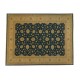 Dywan Ziegler Farahan Chobi 100% wełna kamienowana ręcznie tkany luksusowy 300x400cm klasyczny turkusowy