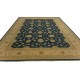 Dywan Ziegler Farahan Chobi 100% wełna kamienowana ręcznie tkany luksusowy 300x400cm klasyczny turkusowy